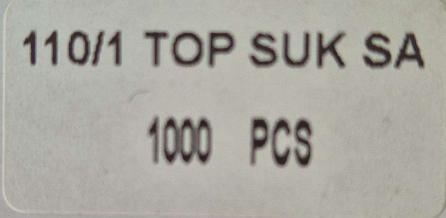 110 1 TOP SUK SA 110/1 TOP SUK SA - Görsel 1