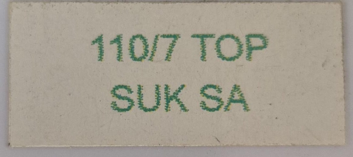 110 7 TOP SUK SA BROCHE 110/7 TOP SUK SA BROCHE - Görsel 1