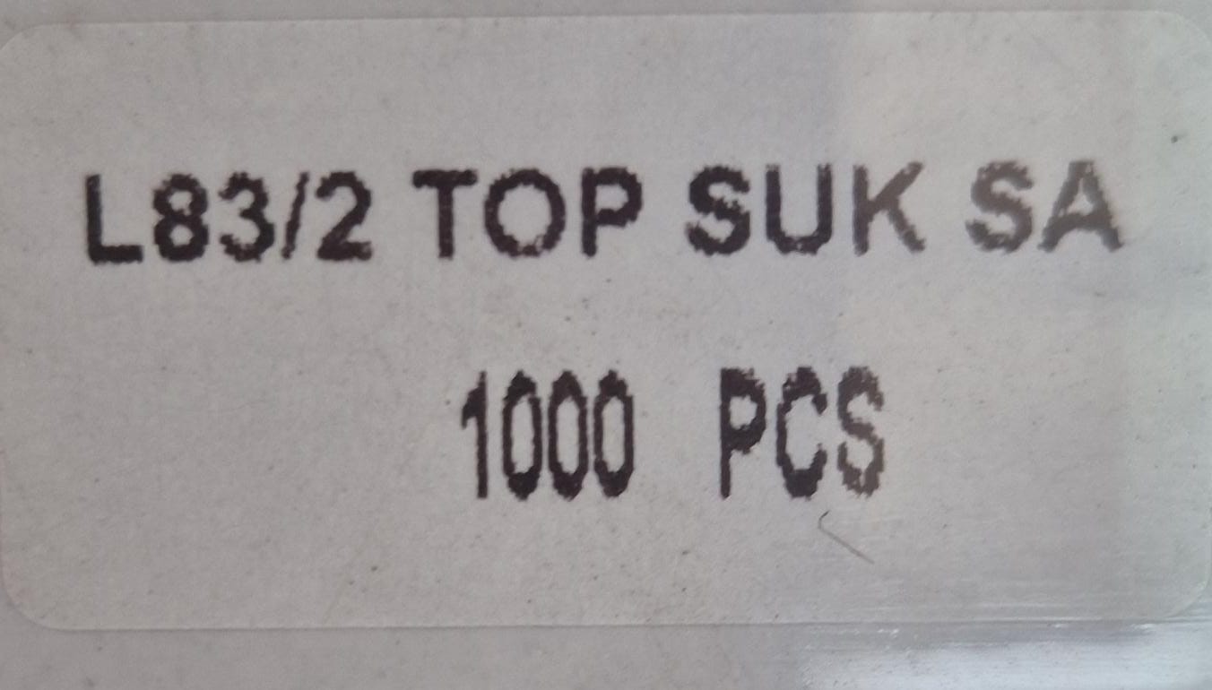 L83 2 TOP SUK SA L83/2 TOP SUK SA - Görsel 1