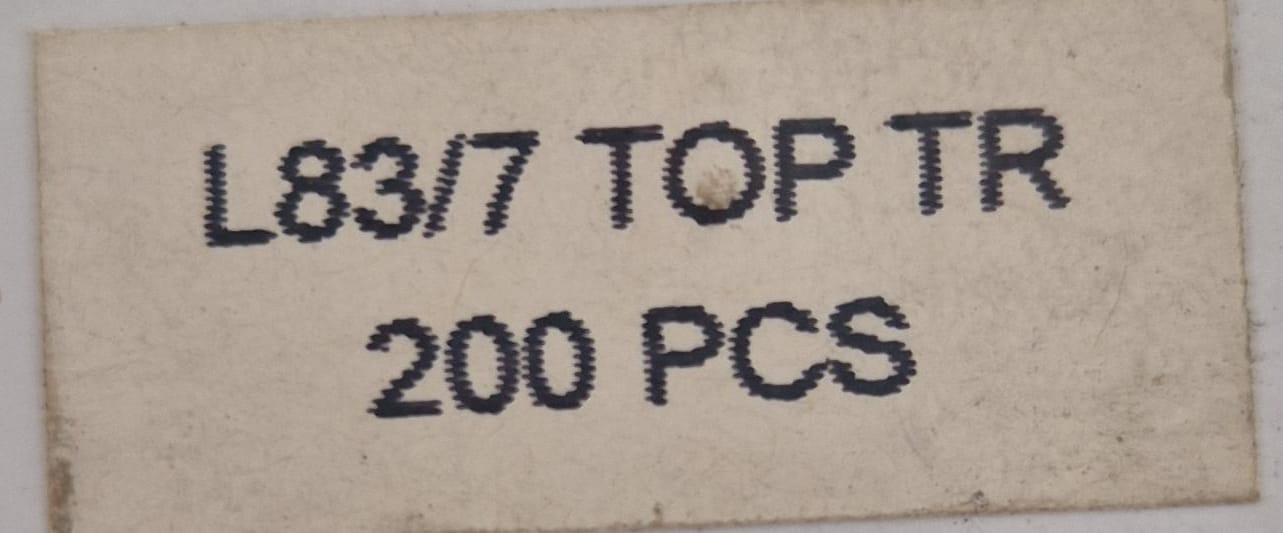 L83 7 TOP TR BROCHE L83/7 TOP TR BROCHE - Görsel 1